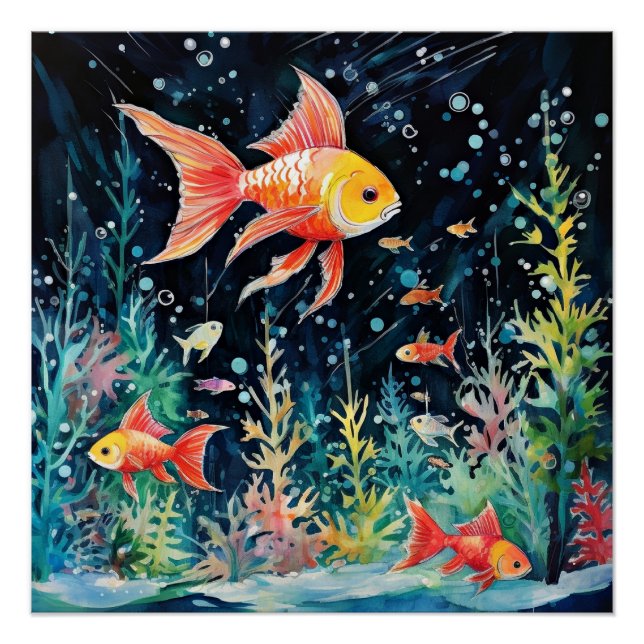 Fisch Dreamland, Aquarium Perfektion, Poster (Vorderseite)