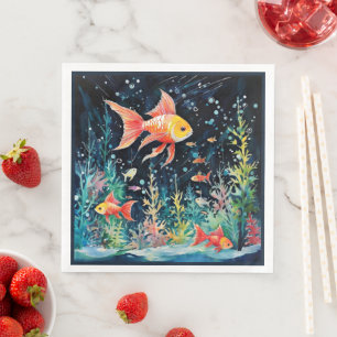 Fisch Dreamland, Aquarium Perfektion, Serviette