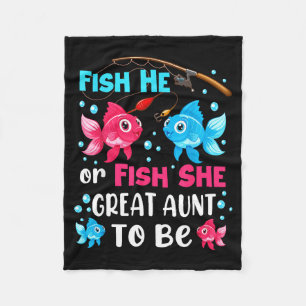 Fisch Er Oder Fisch Sie Geschlecht Enthüllung Fami Fleecedecke