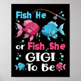 Fisch Er Oder Fisch Sie Geschlecht Enthüllung Fami Poster