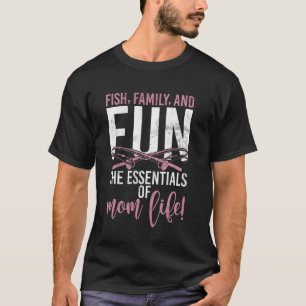 Fisch Familie und Spaß Die Grundlagen des Mutterle T-Shirt