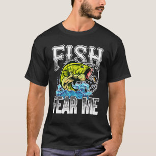 Fisch Fee Me Bass Fischen Fischer & Fischer T-Shirt