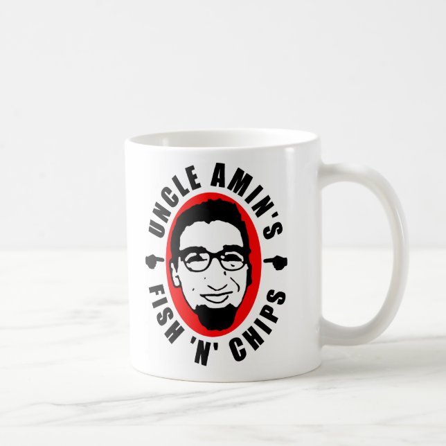 Fisch-Fischrogen-Tasse Onkel-Amins Tasse (Rechts)