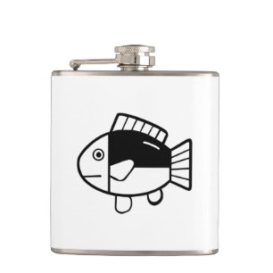 Fisch Flachmann