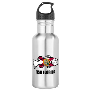 Fisch Florida Edelstahlflasche