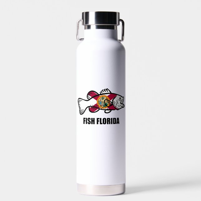 Fisch Florida Trinkflasche (Vorne)