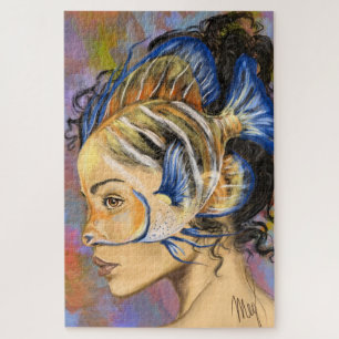 Fisch-Frauen-Puzzle Puzzle