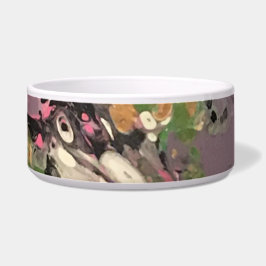 Fisch Fry Acryll Pour Leinwand Malerei Napf