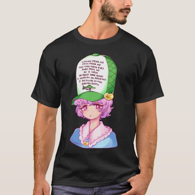 Fisch fürchtet Satori Komeiji T-Shirt (Vorderseite)