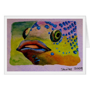 Fisch-Gesicht