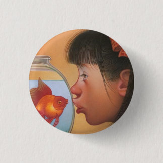 Fisch-Gesichts-Knopf Button