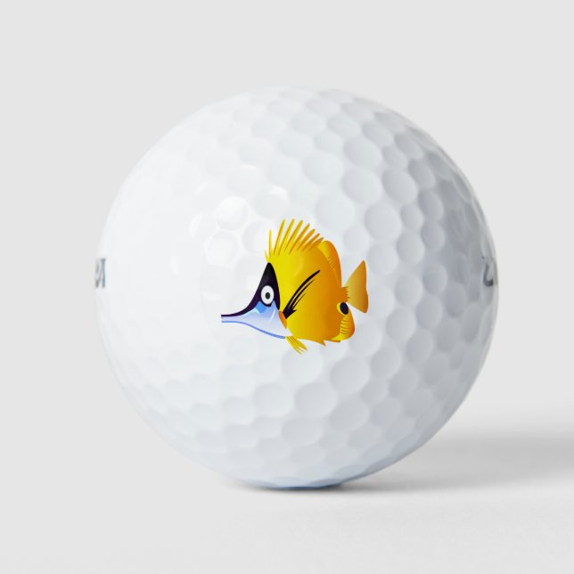Fisch Golfball (Vorderseite)