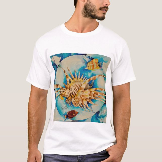 Fisch-Hafen, T - Shirt (Vorderseite)