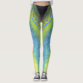 Fisch-Haut der Lederjacke-(Meuschenia Freycineti) Leggings