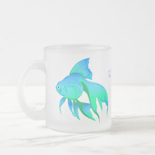 Fisch-Horoskop-Tasse Mattglastasse