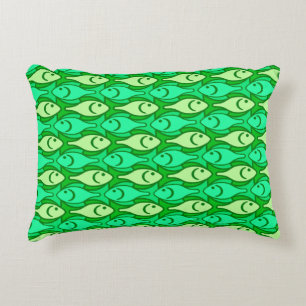 Fisch im Stil der Mitte des 20. Jahrhunderts, in L Zierkissen