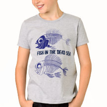 "Fisch im Toten Meer" mit Fischskeletten