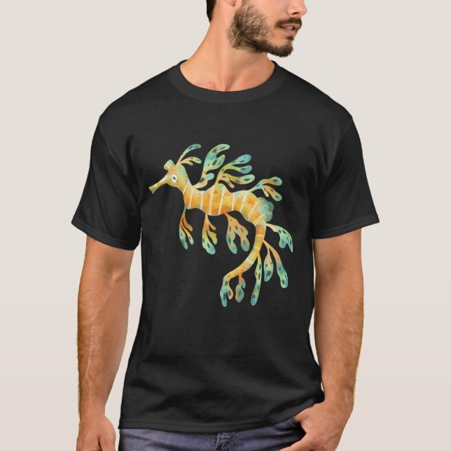 Fisch in der kleinen Welt T-Shirt (Vorderseite)