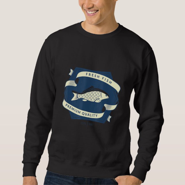 Fisch in Frischkonserven Sweatshirt (Vorderseite)