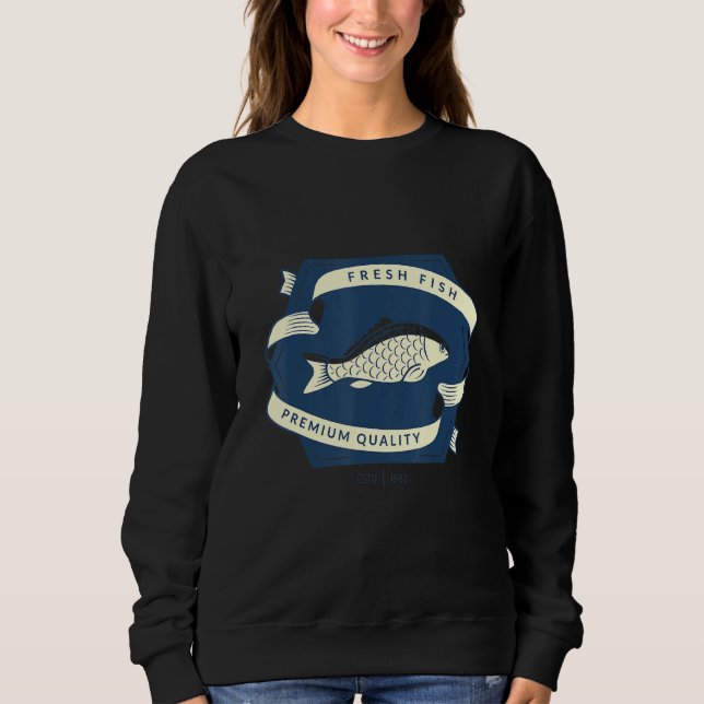Fisch in Frischkonserven Sweatshirt (Vorderseite)