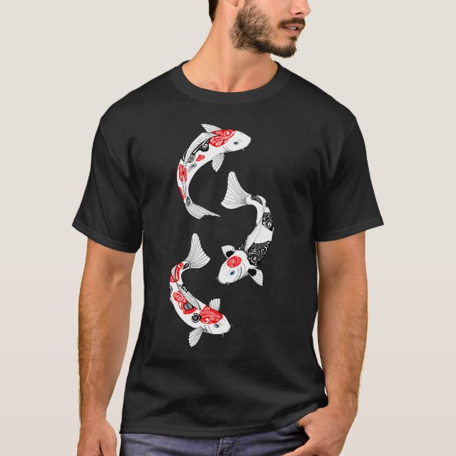 Fisch Karpfen Koi (3) T-Shirt (Vorderseite)