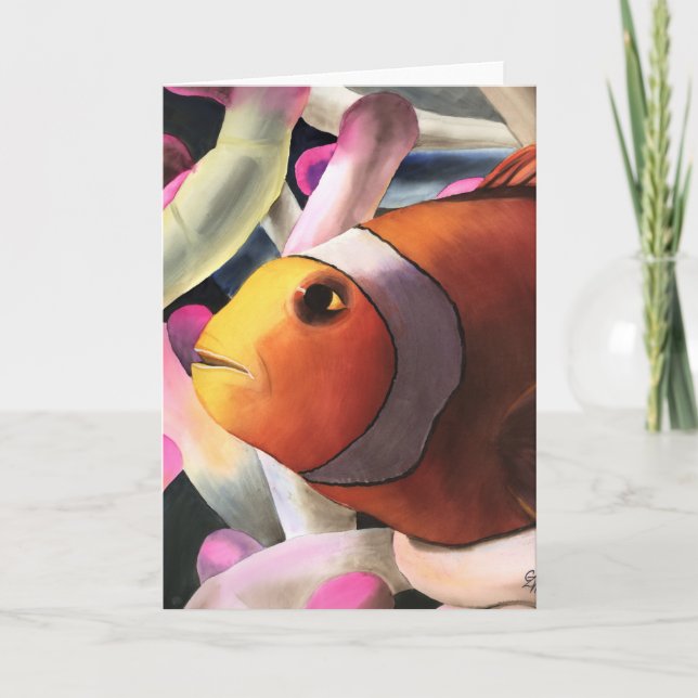 Fisch Karte (Vorderseite)