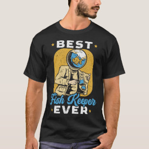 Fisch Keeper Aquarium Junkie Aquarist Saltwater Ta T-Shirt