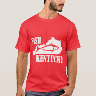 Fisch Kentucky Fischereierzeugnis Angel der sonnig T-Shirt