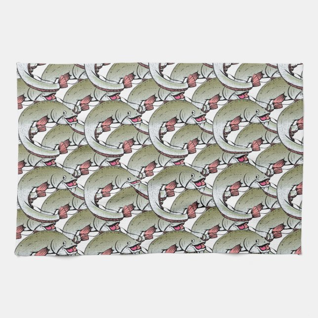 Fisch Küchentuch (Horizontal)