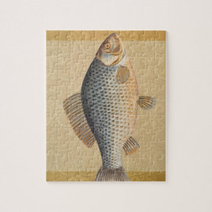 Fisch+Kunstwerk+Design+Angeln+Fischig Puzzle