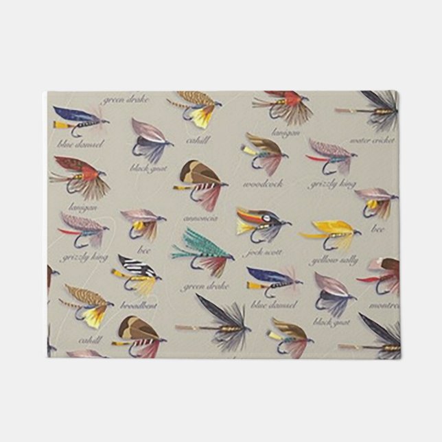 Fisch Lure Doormat Fußmatte (Vorderseite)