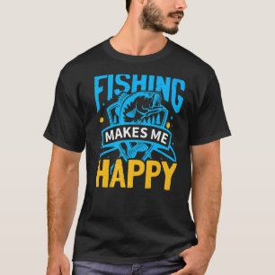 Fisch macht mich glücklich Fisherman Quo T-Shirt