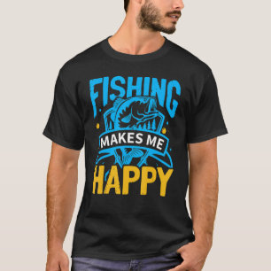 Fisch macht mich glücklich Fisherman Quo T-Shirt