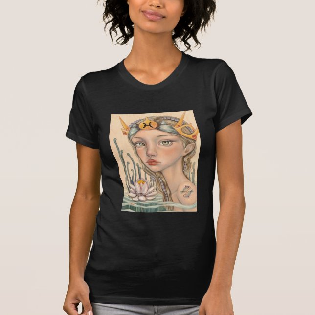 Fisch-Mädchen T-Shirt (Vorderseite)