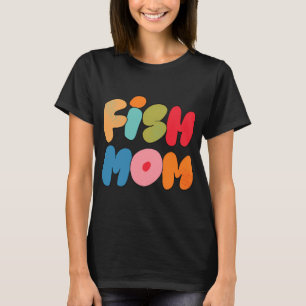 Fisch-Mama (Lila) T-Shirt