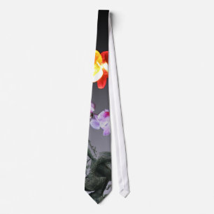 Fisch-Meerjungfrau-Schmetterlings-Blumen-feenhafte Krawatte