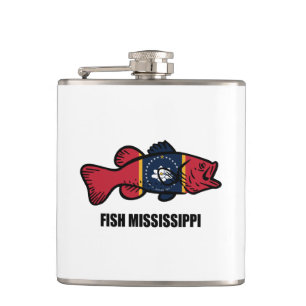 Fisch Mississippi Flachmann