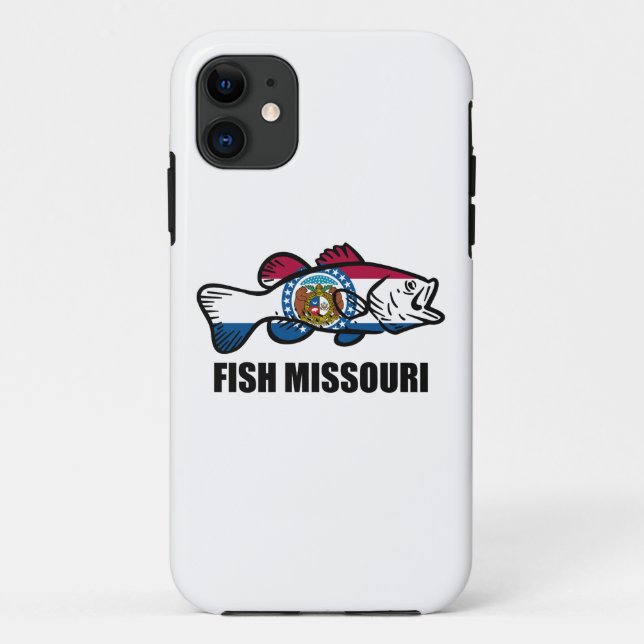 Fisch Missouri Case-Mate iPhone Hülle (Rückseite)