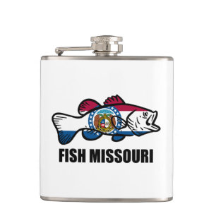 Fisch Missouri Flachmann