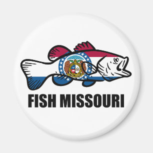 Fisch Missouri Magnet