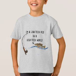 Fisch mit lustigem Zitat T-Shirt
