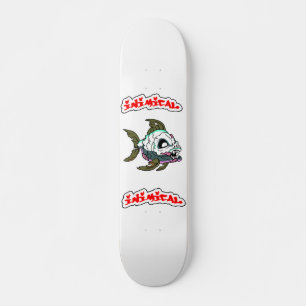 Fisch-Monster-Skateboard-Deck Skateboard