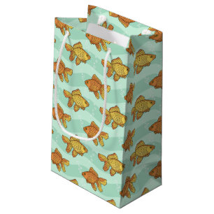 Fisch-Muster Kleine Geschenktüte