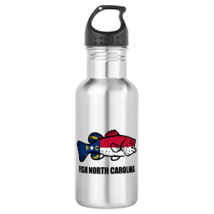 Fisch North Carolina Edelstahlflasche