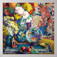 Fisch, Obst und Blume von Kathryn Evelyn Cherry