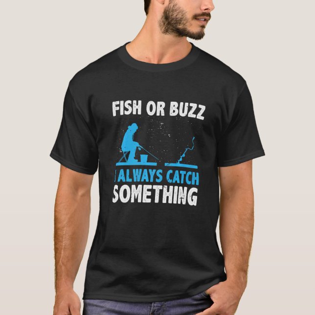 Fisch oder Brumm, ich fange immer etwas beim Eisan T-Shirt (Vorderseite)