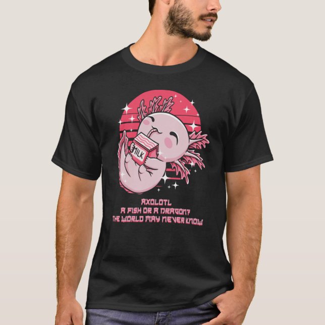 Fisch oder Drache, die Welt kennt vielleicht nie A T-Shirt (Vorderseite)