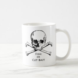 "Fisch-oder geschnittener Köder-" Tasse
