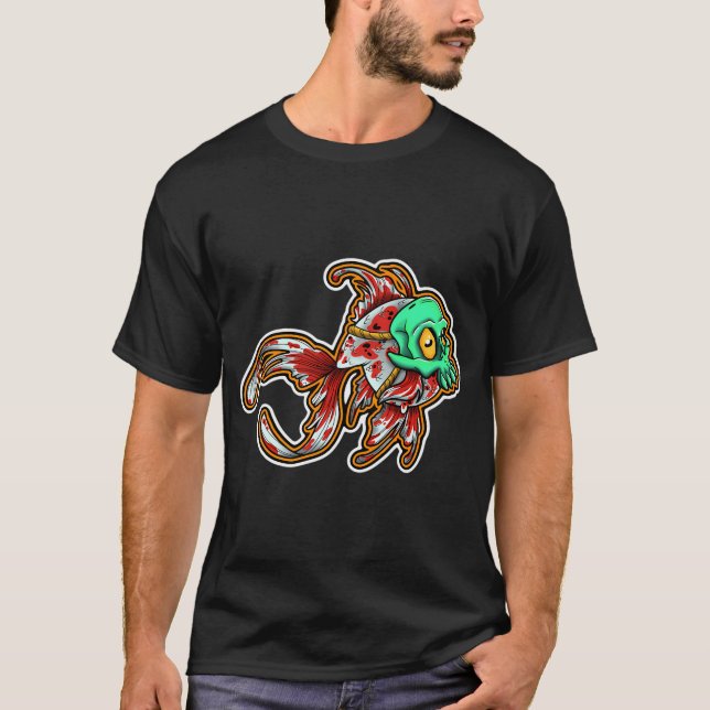 Fisch-Omen T-Shirt (Vorderseite)