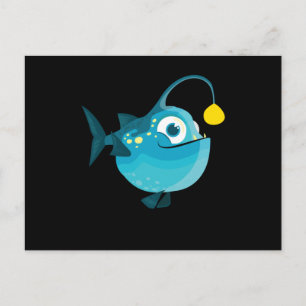 Fisch Ozean Design Wal Schwimmen Robbe Spaß Meer G Postkarte